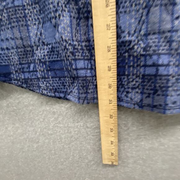 $148 Tommy Bahama Shirt Mens 2XL Fireside Fronds Plaid Check Flannel heavyweight - Picture 7 of 9